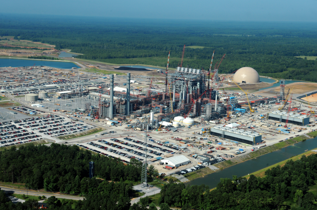 582 MW IGCC power plant under construction. Kemper, Mississippi. Owner: Mississippi Power, subsidiary of Southern Company.